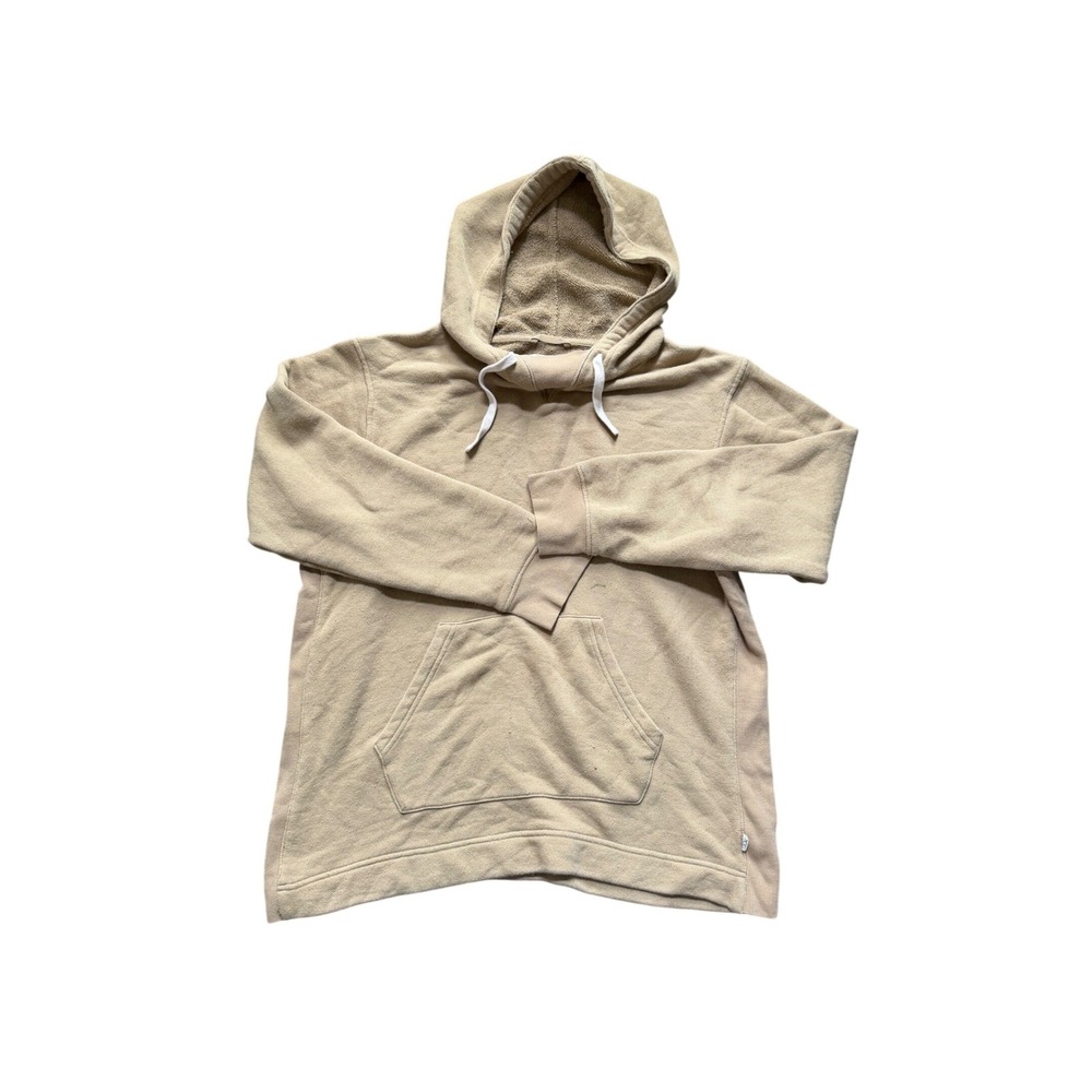 UGG Tan French Terry Pullover Hoodie Kangaroo Pocket Mens Large